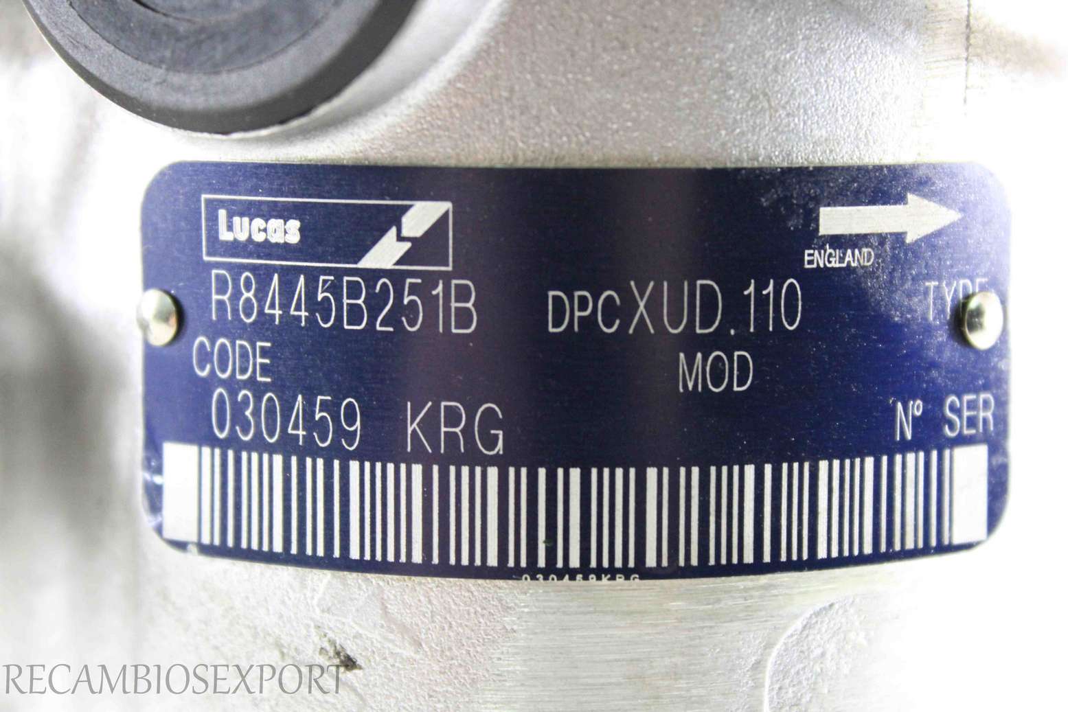 Bomba inyeccion Citroen Xsara Peugeot 306 R8445B251B DPCXUD110 DPCXUD.110 Lucas - foto 4