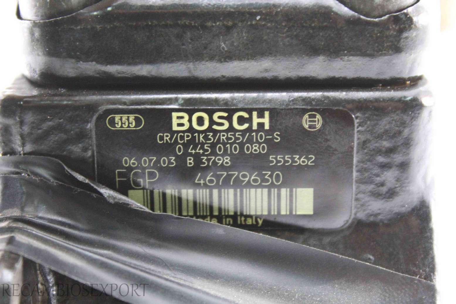Bomba inyeccion Fiat Punto 46779630 Bosch 0445010080 0 445 010 080 - foto 3
