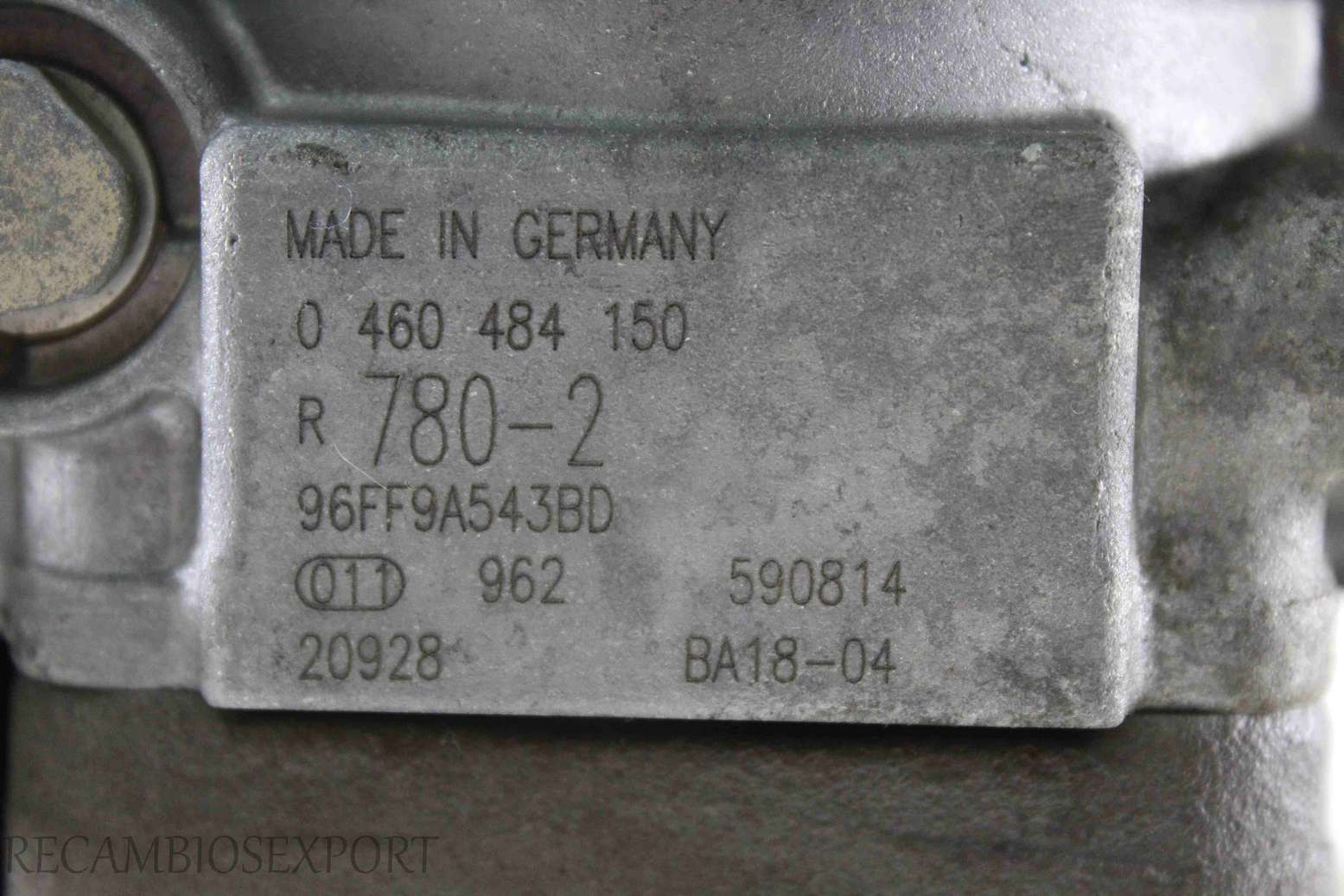 Bomba inyeccion Ford Fiesta 96FF9A543BD Bosch 0460484150 0 460 484 150 - foto 4