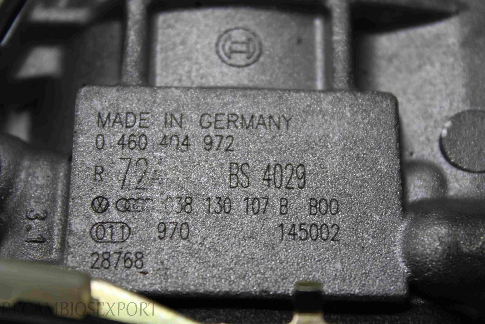 Bomba inyeccion VW Seat Skoda 038130107B 038130107BB000 038 130 107 B B00 Bosch 0460404972 0 460 404 972 2464463336 2 464 463 336 - foto 4