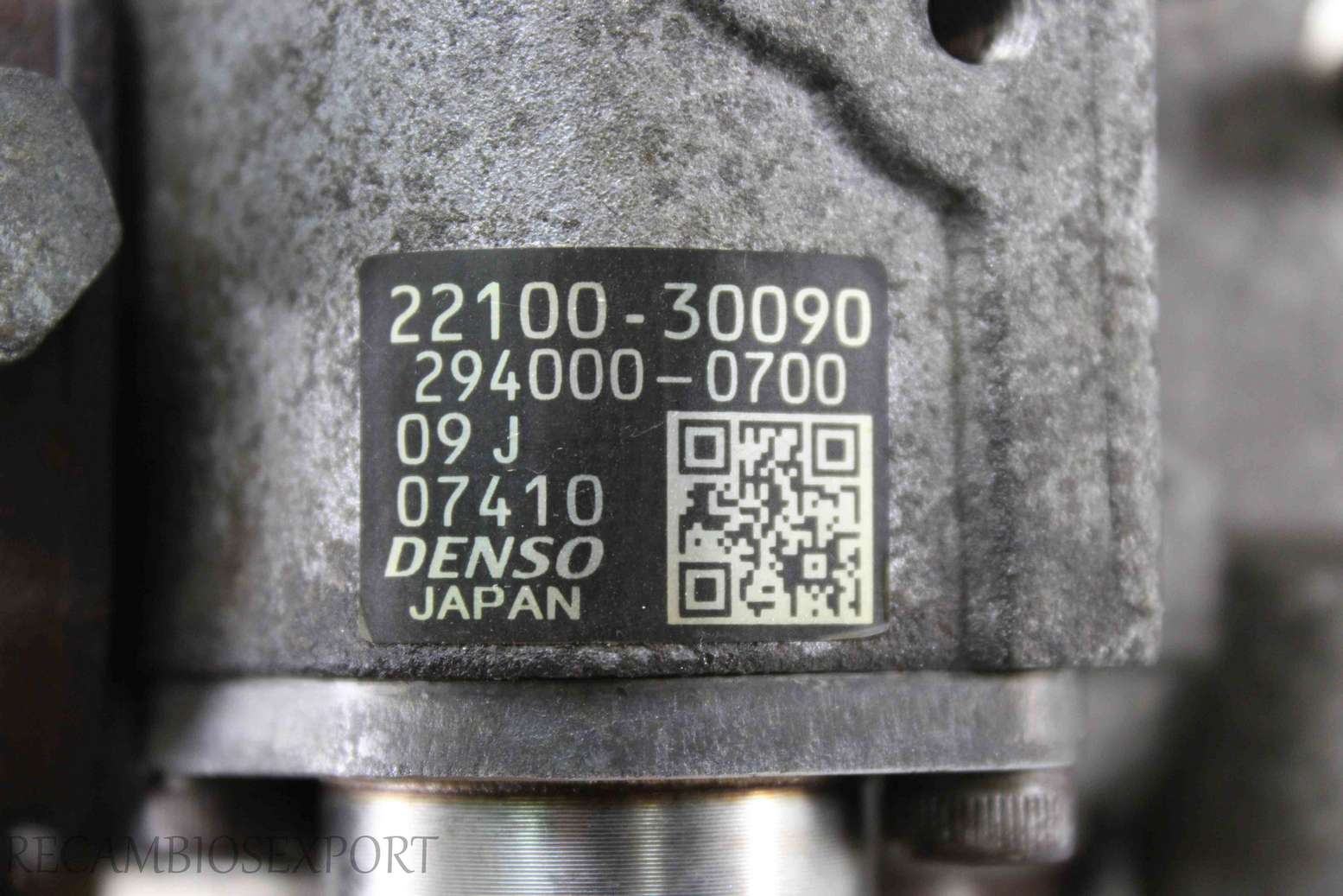Bomba inyeccion Toyota Hilux 2210030090 22100-30090 2940000700 294000-0700 Denso - foto 3