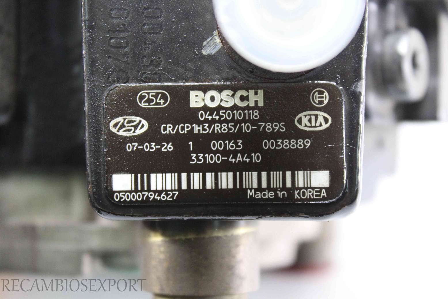 Bomba inyeccion Kia Sorento 331004A410 33100-4A410 Bosch 0445010118 0038889 - foto 3