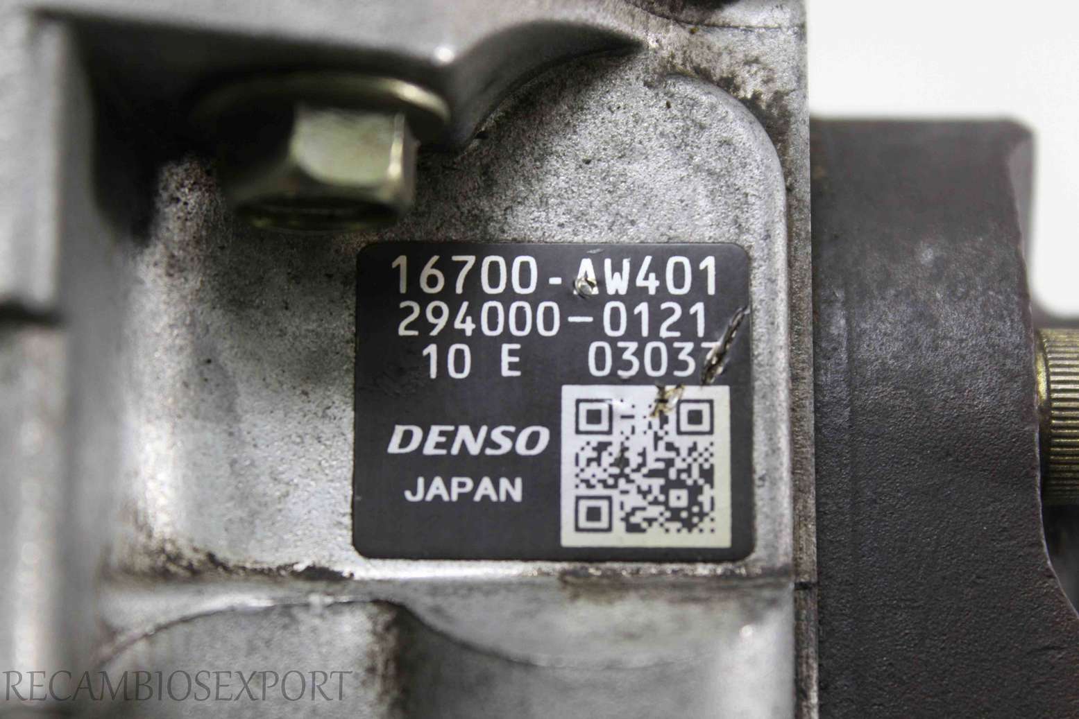 Bomba inyeccion Nissan Almera Tino Primera 16700AW401 16700-AW401 2940000121 294000-0121 Denso - foto 3
