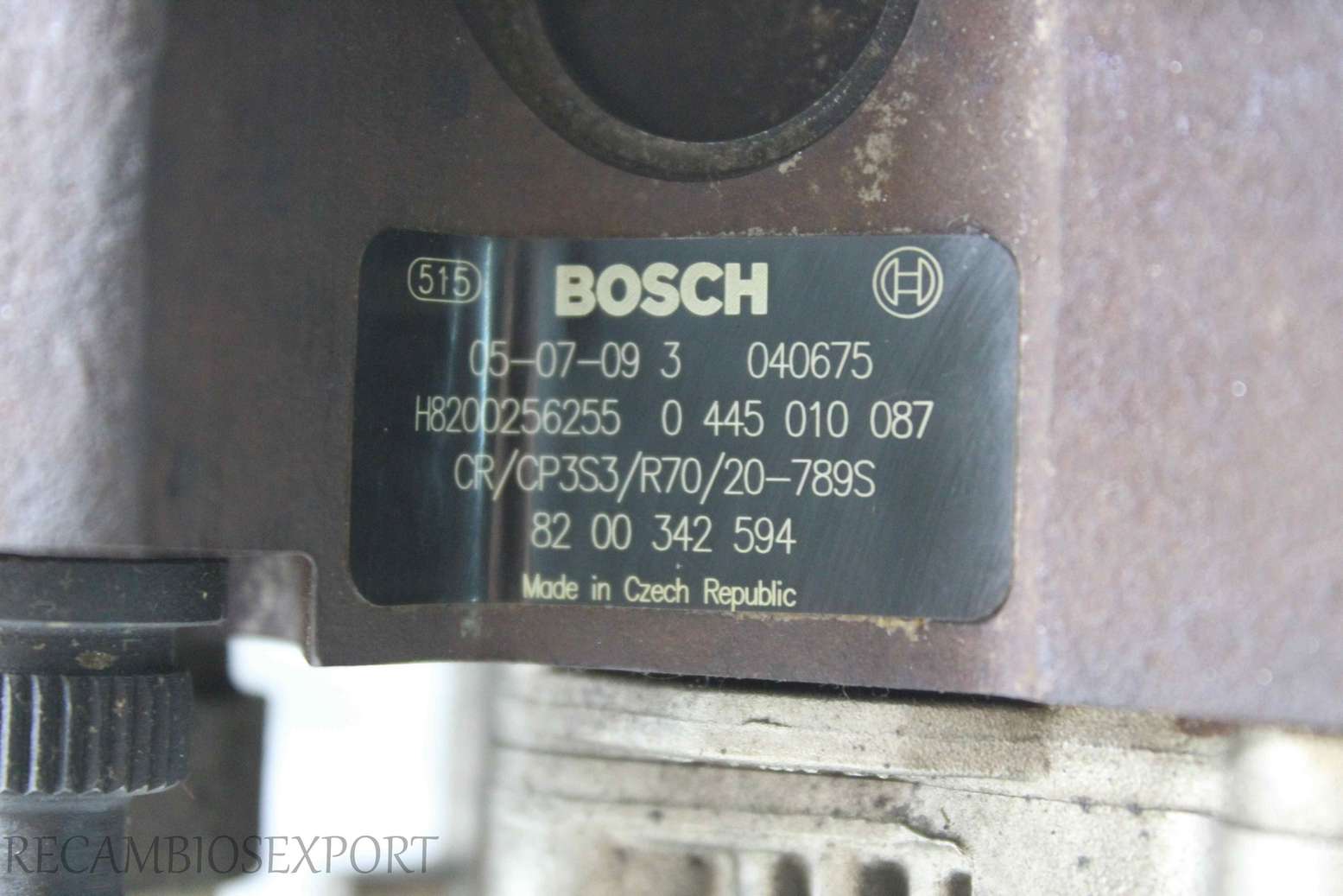 Bomba inyeccion Renault Laguna Suyuki Grand Vitara 8200342594 82 00 342 594 H8200256255 Bosch 0445010087 0 445 010 087 - foto 3