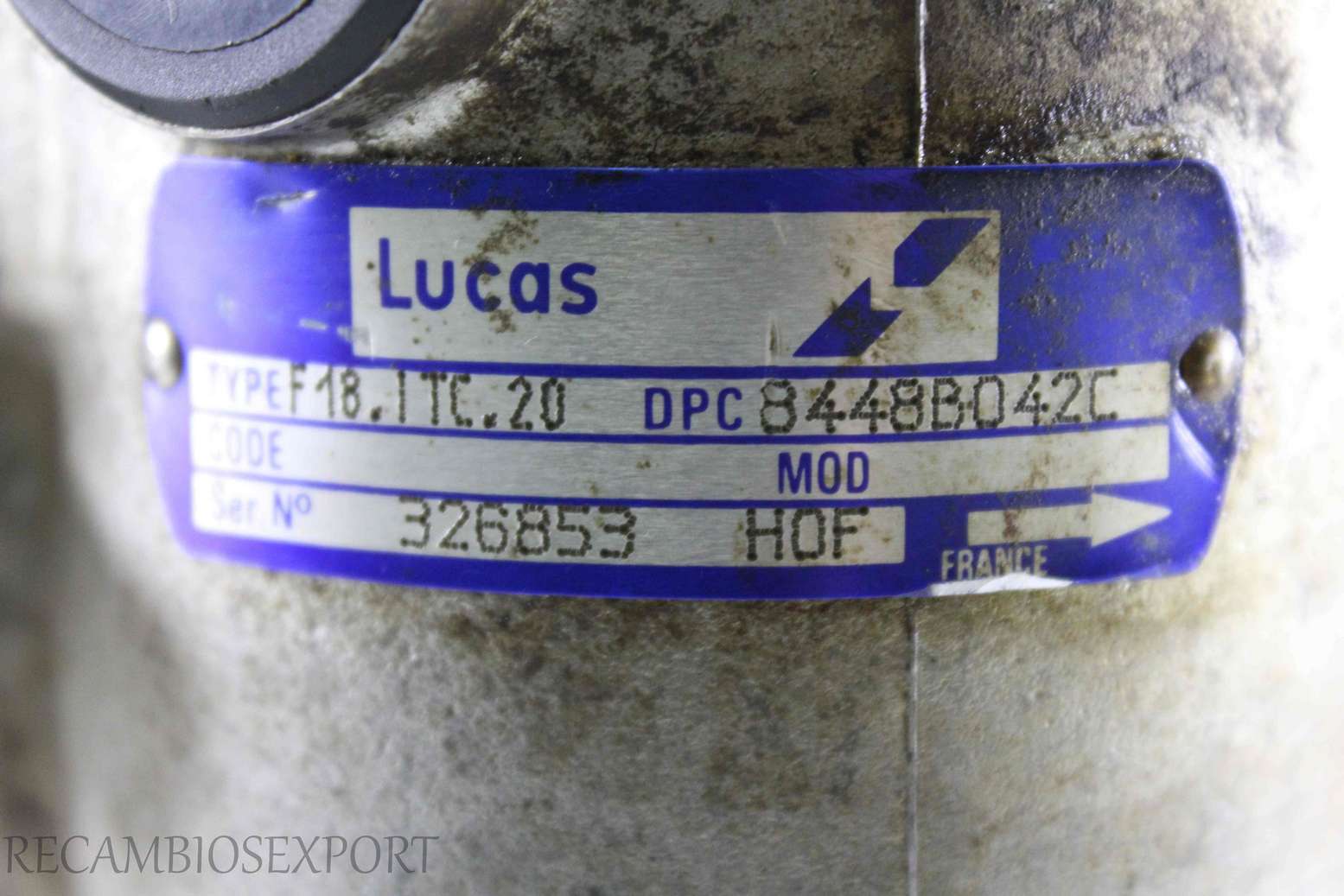 Bomba inyeccion Ford Escort 8448B042C Lucas - foto 4
