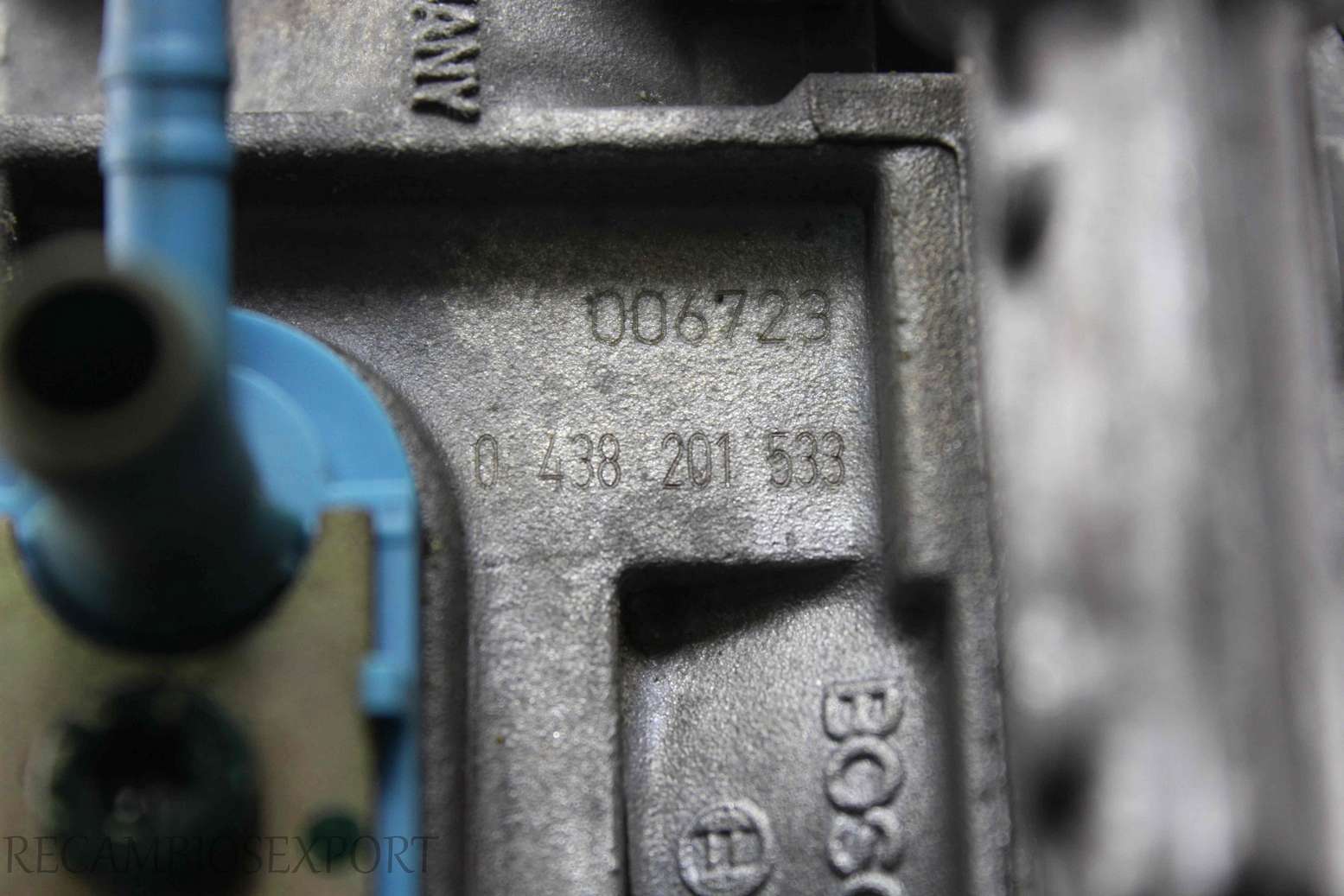 Inyector monopunto Fiat Brava 0438201533 0 438 201 533 Bosch 0132008600 0 132 008 600 - foto 4