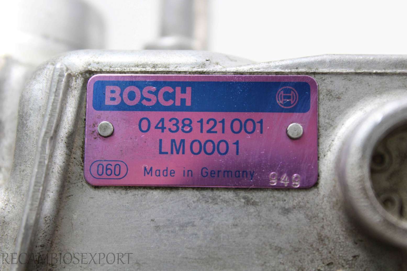 Caudalimetro Mercedes W201 W124 1021410545 102 141 05 45 1021410990 102 141 09 90 Bosch 0438121001 0 438 121 001 LM0001 3437224024 3 437 224 024 - foto 4