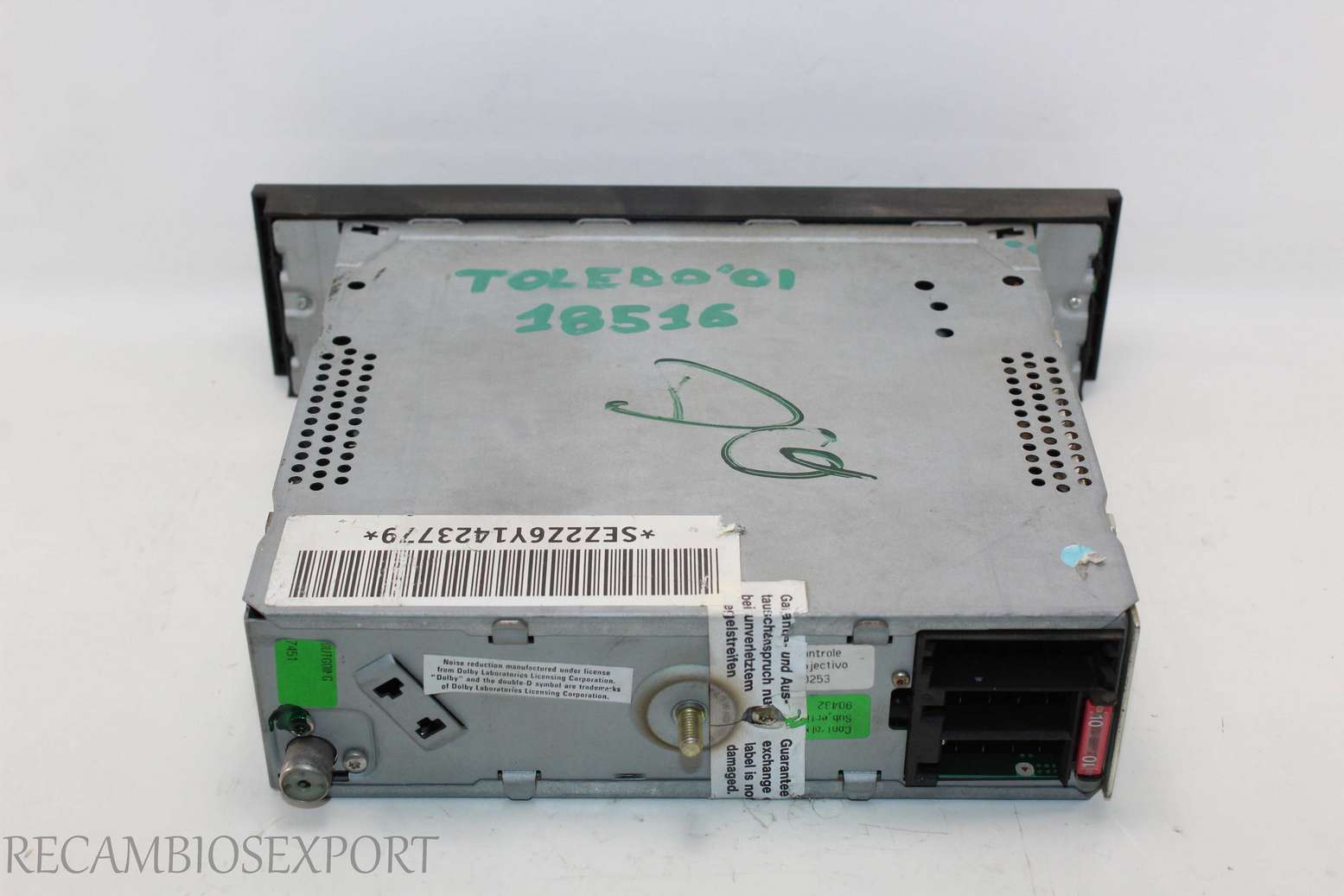 Radio GPS display Seat Leon Toledo 1M0035186C 1M0 035 186C 91835983 9.18359-83 02550210330 02 55021 0330 - foto 2