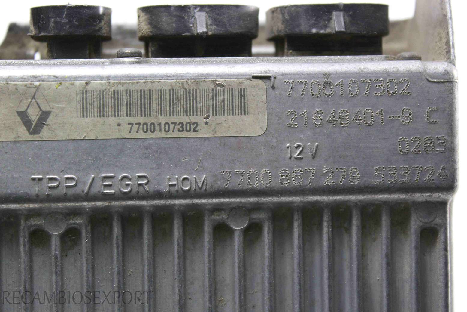 Centralita del motor Renault Laguna 7700107302 7700867279 7700 867 279 - foto 2