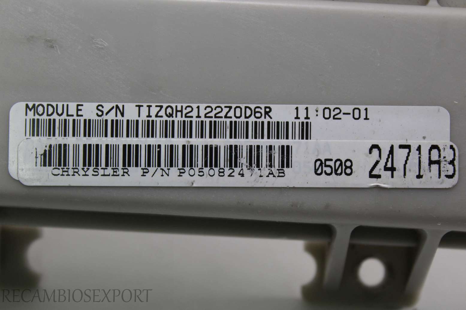 Centralita de confort Chrysler Voyager P05082471AB 05082471AB 0508 2471AB - foto 2