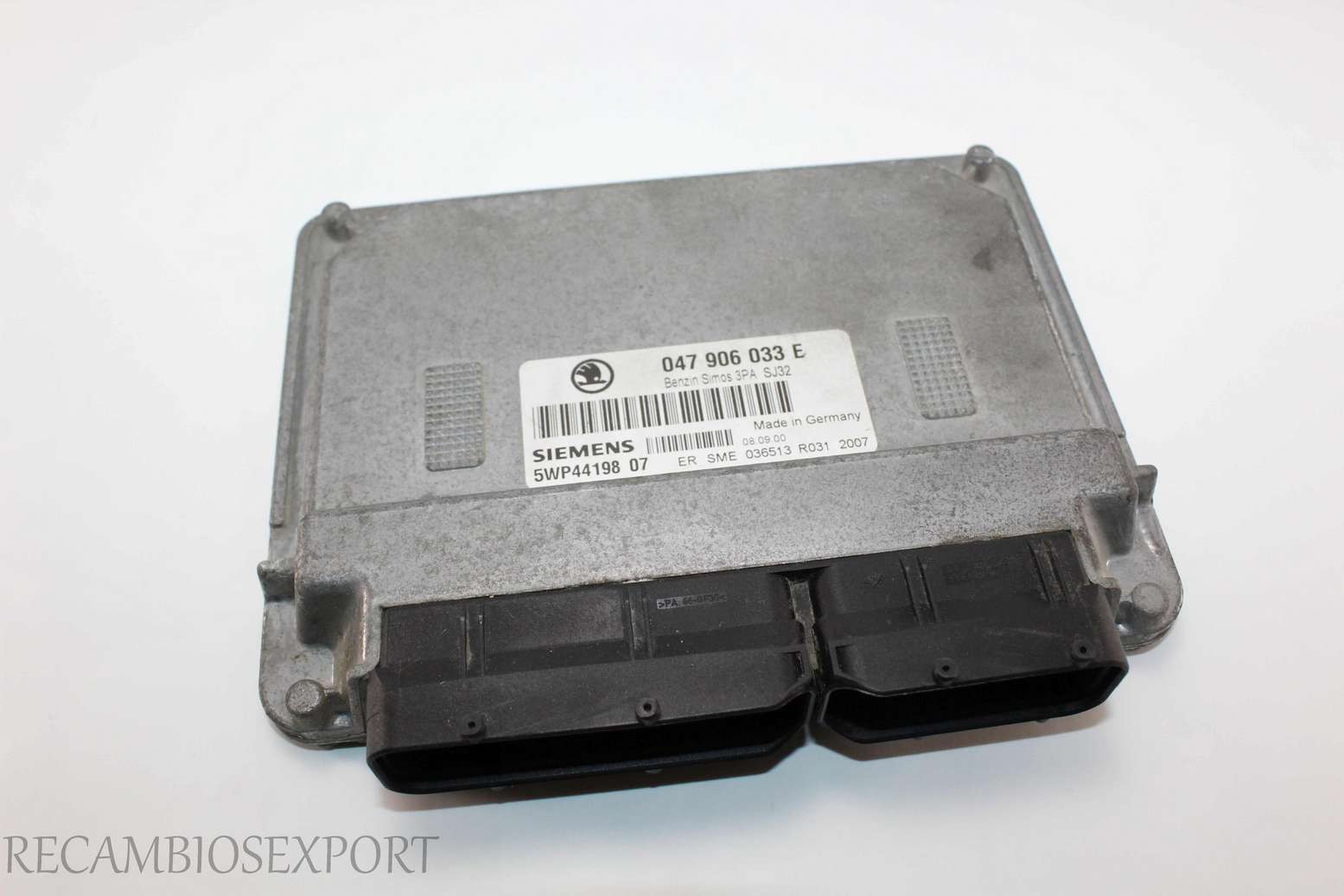 Centralita del motor Skoda Fabia 047906033E 047 906 033 E Siemens 5WP4419807 5WP44198 07 - foto 1