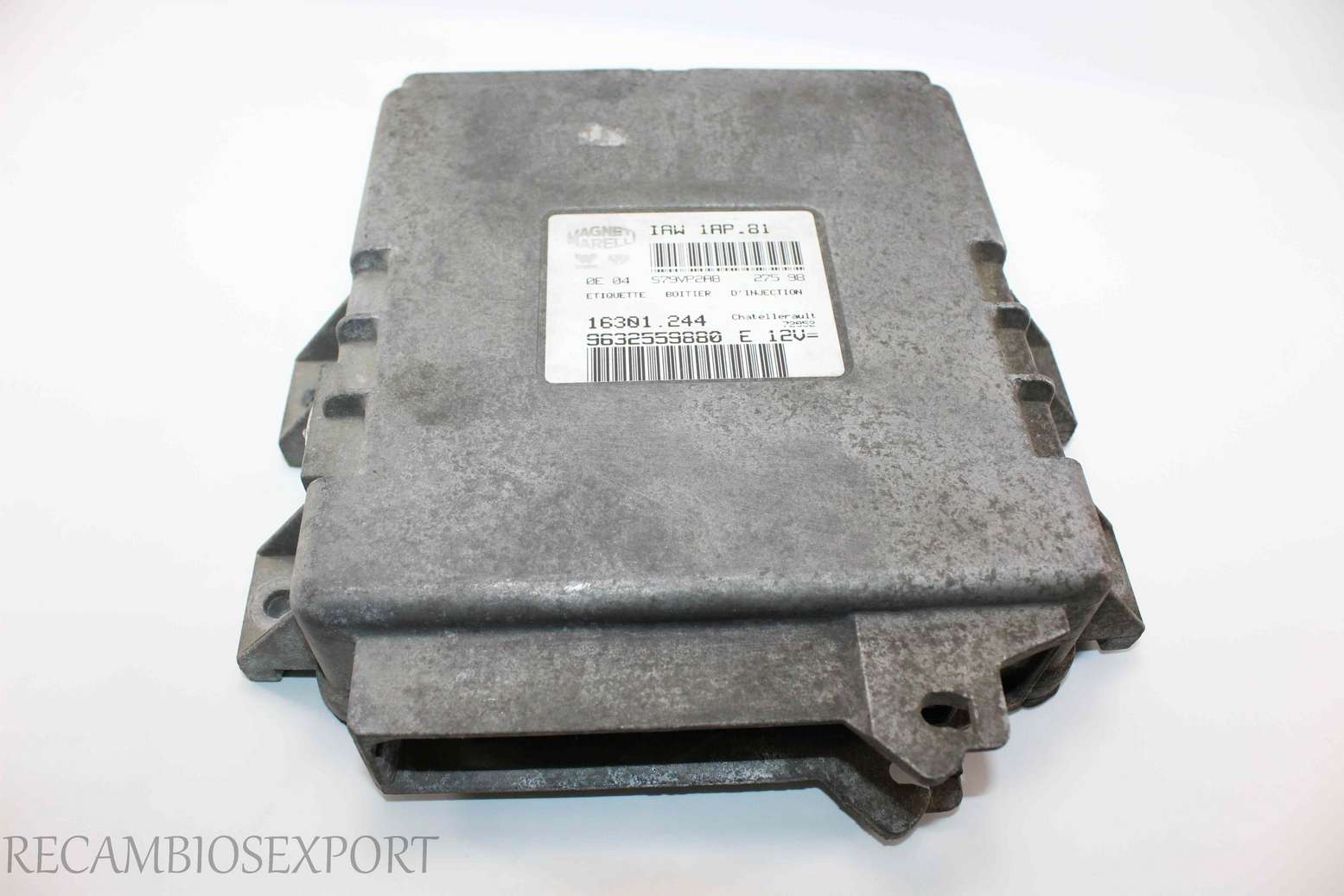 Centralita del motor Peugeot 206 9632559880E 9632559880 E IAW1AP81 IAW 1AP.81 Magneti Marelli 16301244 16301.244 - foto 1