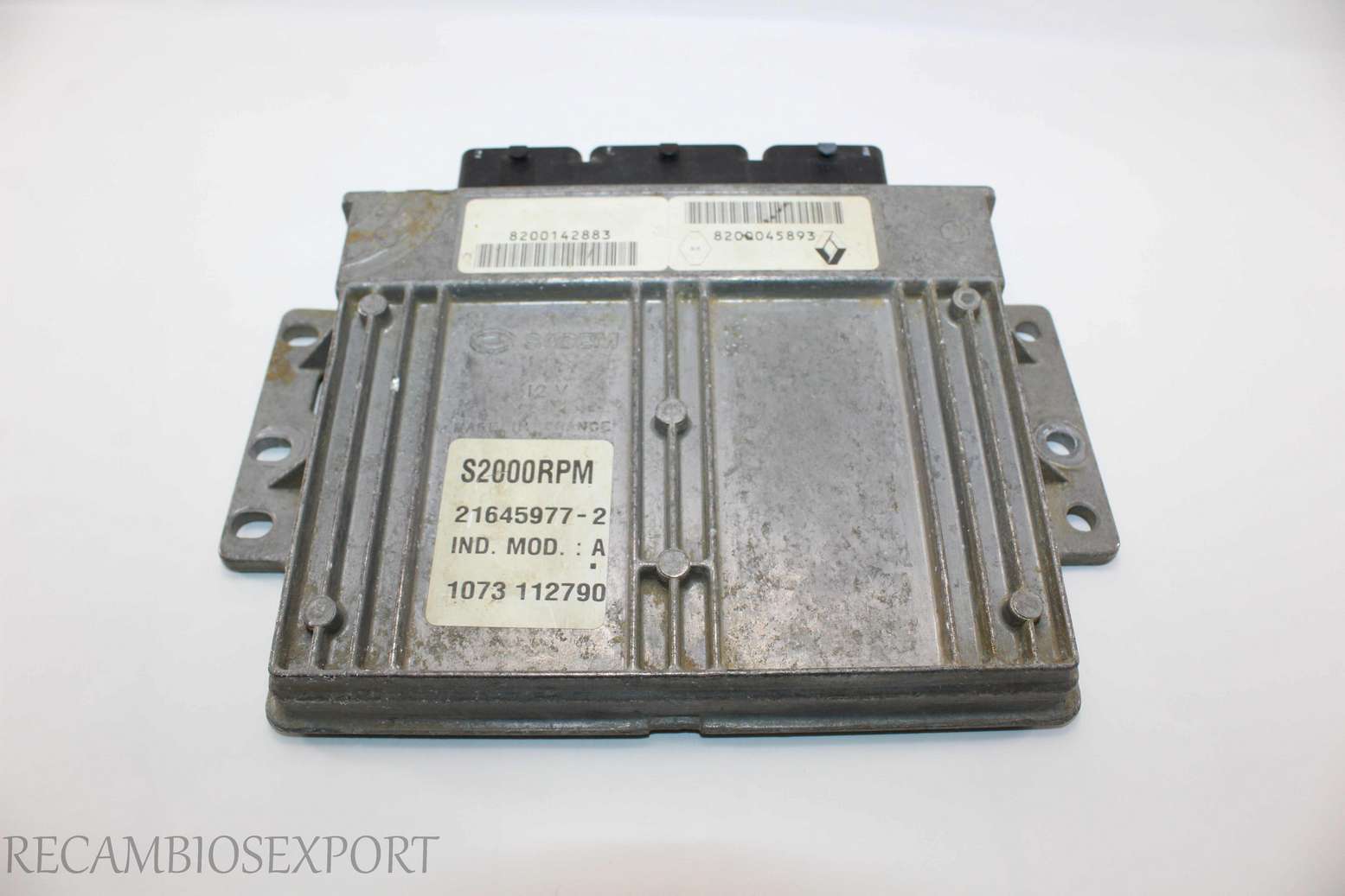 Centralita del motor Renault Laguna 8200142883 8200045893 S2000RPM 216459772 21645977-2 - foto 1