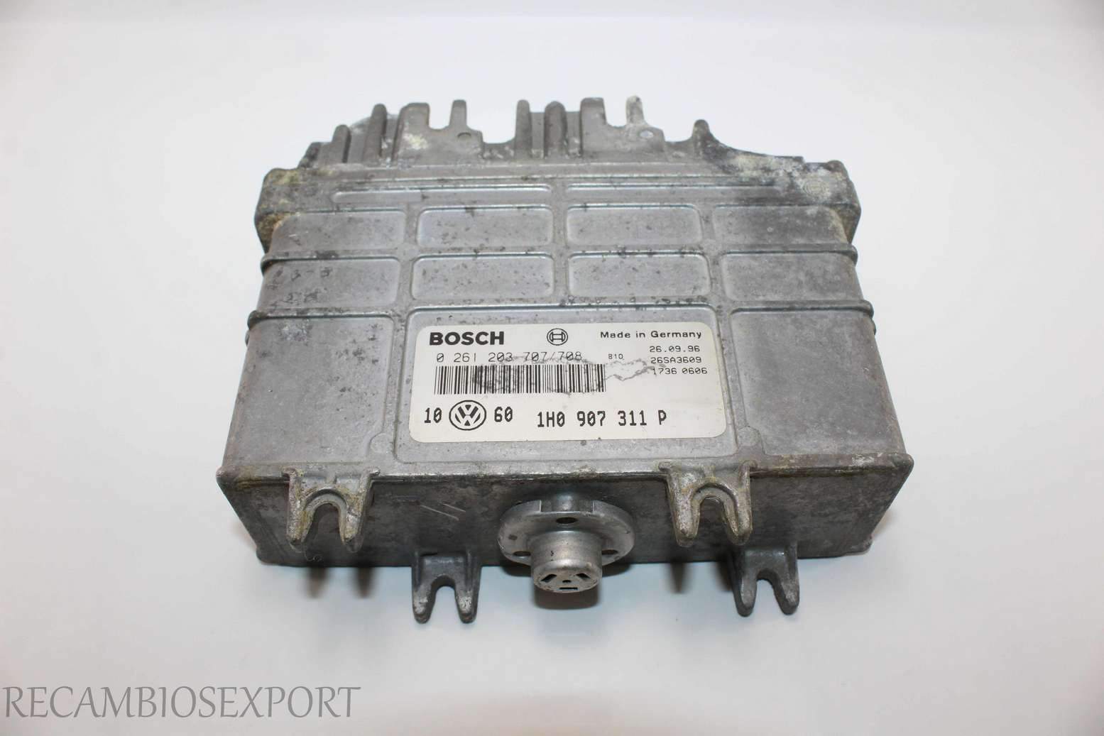 Centralita del motor VW Golf 1H0907311P 1H0 907 311 P Bosch 0261203707/708 0 261 203 707 - foto 1