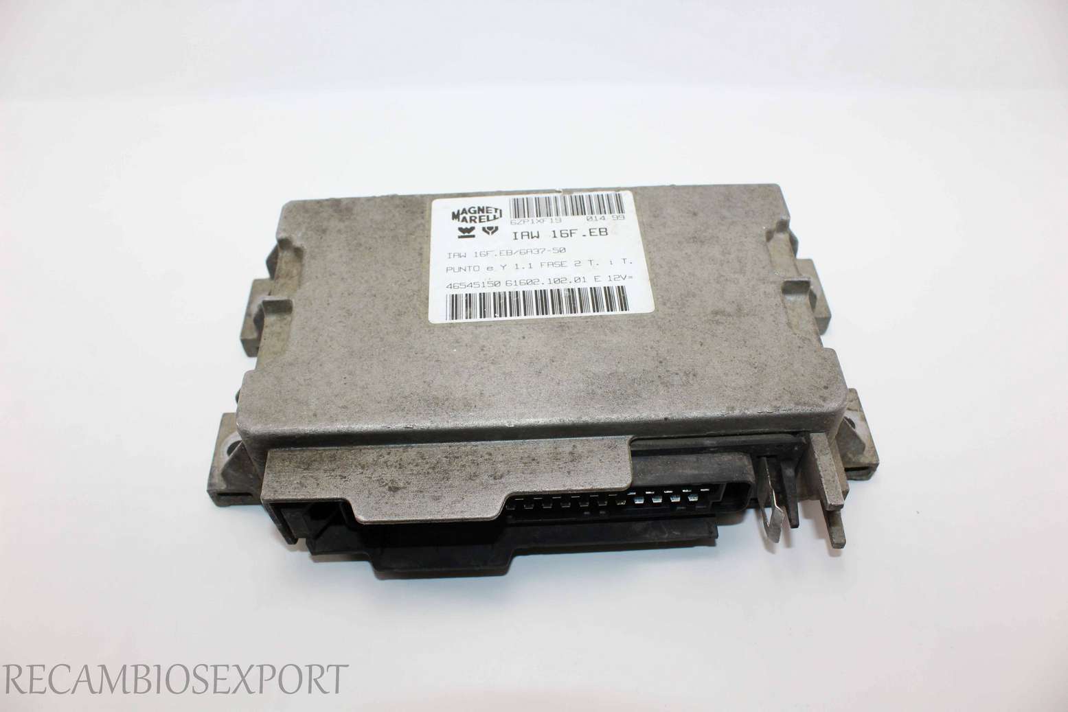 Centralita del motor Fiat Punto 46545150 Magneti Marelli 6160210201E 61602.102.01 E IAW16FEB IAW.16F.EB - foto 1