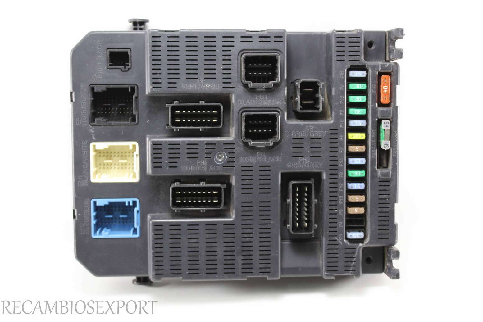 Caja de fusibles Peugeot 307 Citroen C4 9663798480 96 637 984 80 BSI 2004 P08-00 BOOTL010600 BOOTL-01-06-00 - foto 1