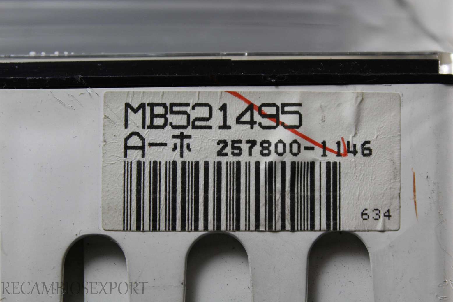 Cuadro de instrumentos Mitsubishi Galant MB521495 2578001146 257800-1146 - foto 3