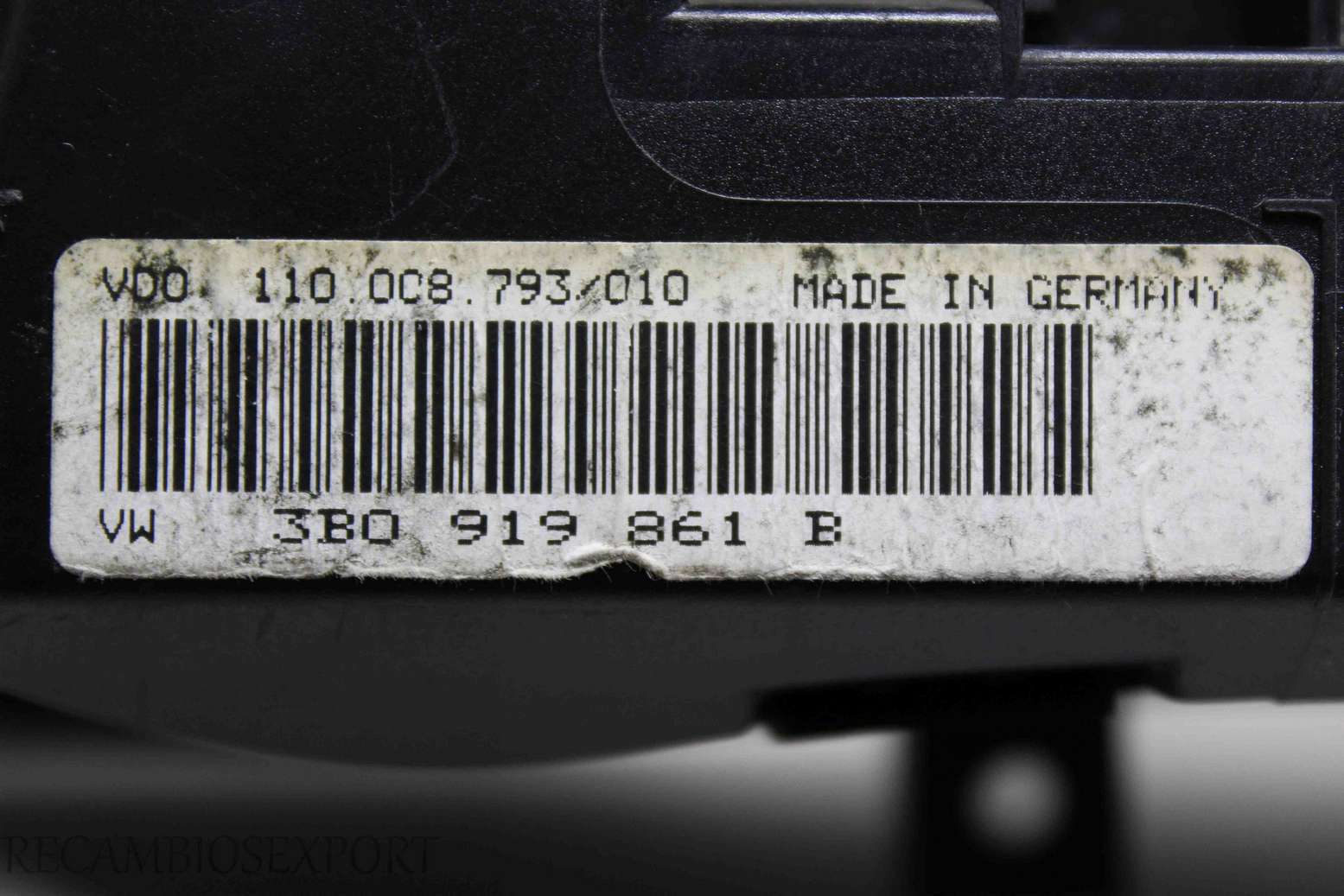 Cuadro de instrumentos VW Passat 3B0919861B 3B0 919 861 B 110008793010 110.008.793/010 - foto 2