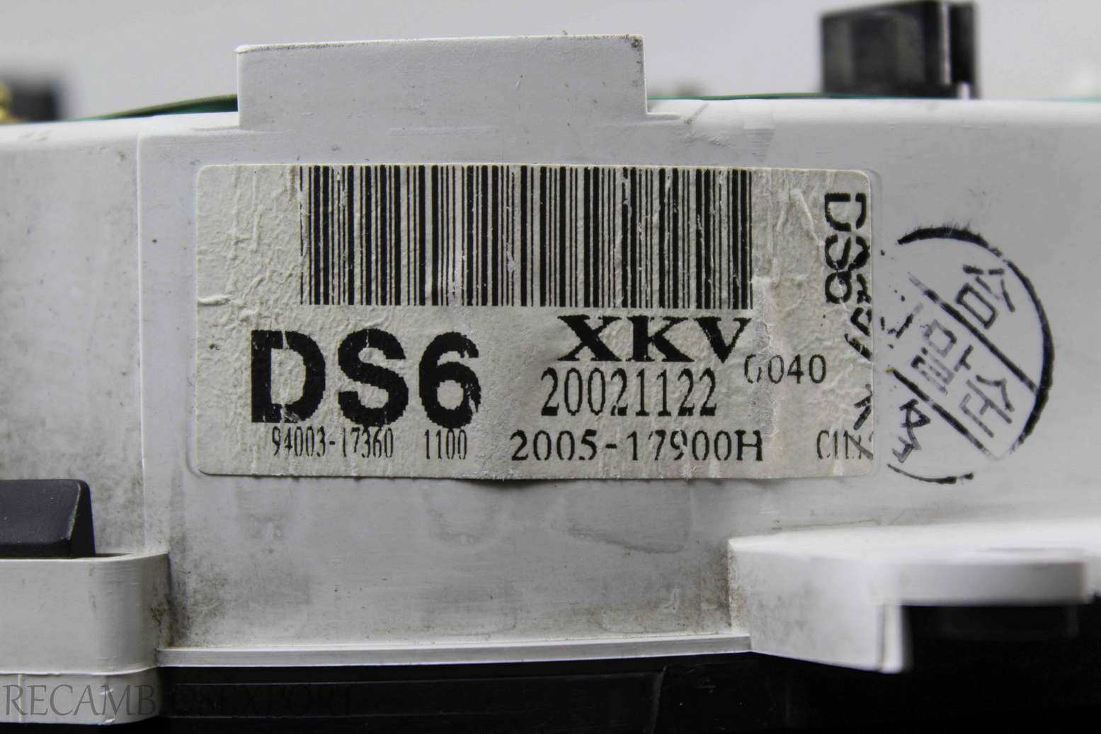 Cuadro de instrumentos Hyundai Matrix 200517900H 2005-17900H 9400317360 94003-17360 20021122 XKV - foto 3