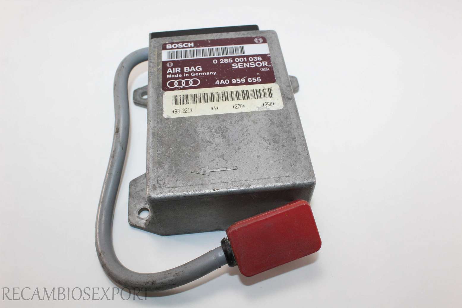 Centralita de airbag Audi 100 4A0959655 4A0 959 655 Bosch 0285001036 0 285 001 036 - foto 1
