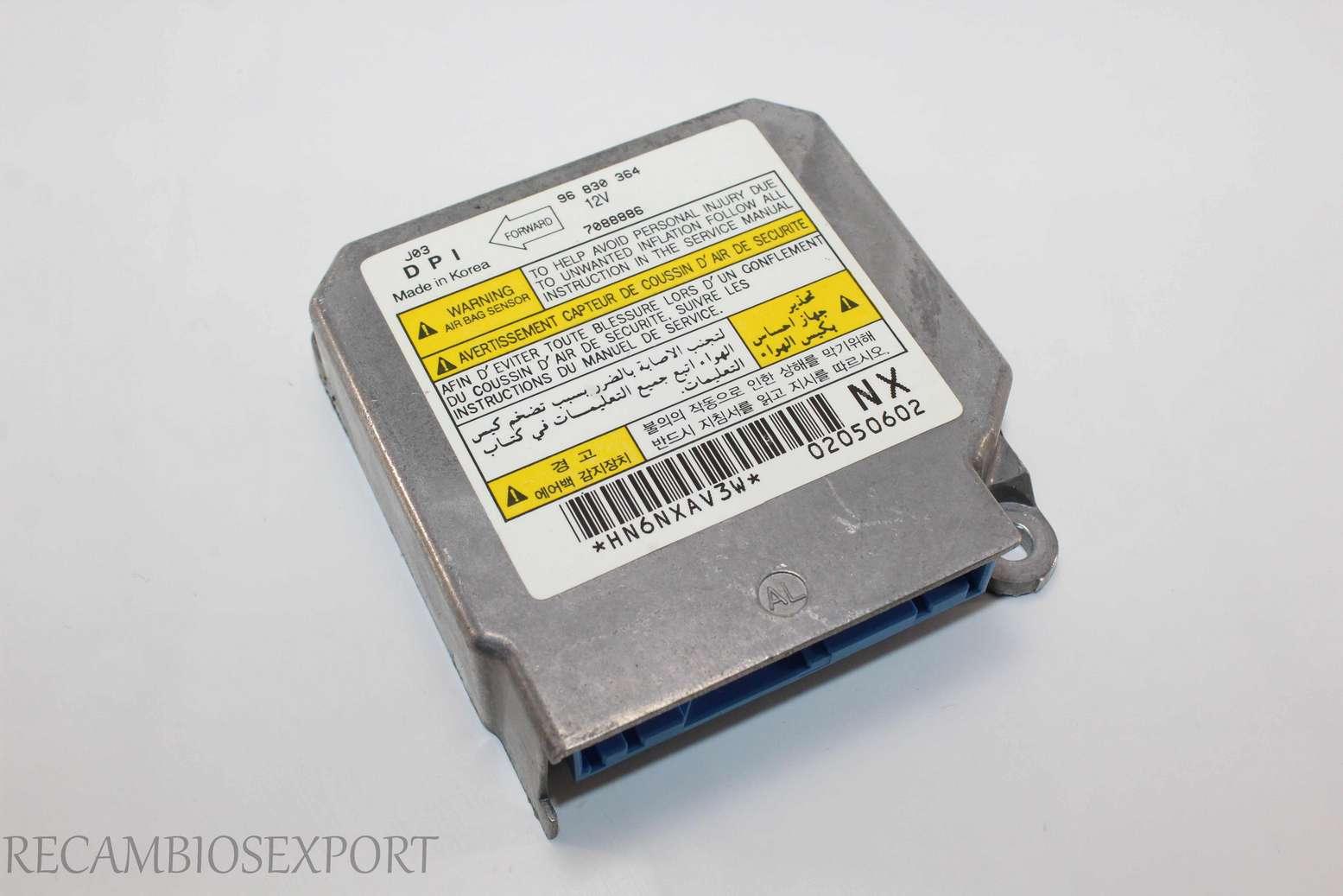 Centralita de airbag Daewoo Lanos 96830364 96 830 364 7088886 - foto 1
