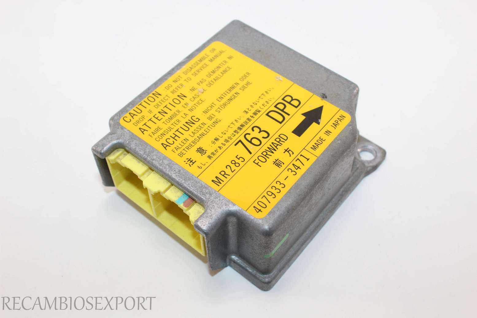 Centralita de airbag Mitsubishi Space Wagon MR285763 DPB MR285763DPB 4079333471 407933-3471 - foto 1