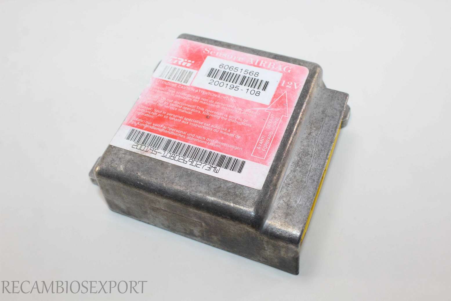 Centralita de airbag Alfa Romeo 166 60651568 TRW 200195108 200195-108 - foto 1