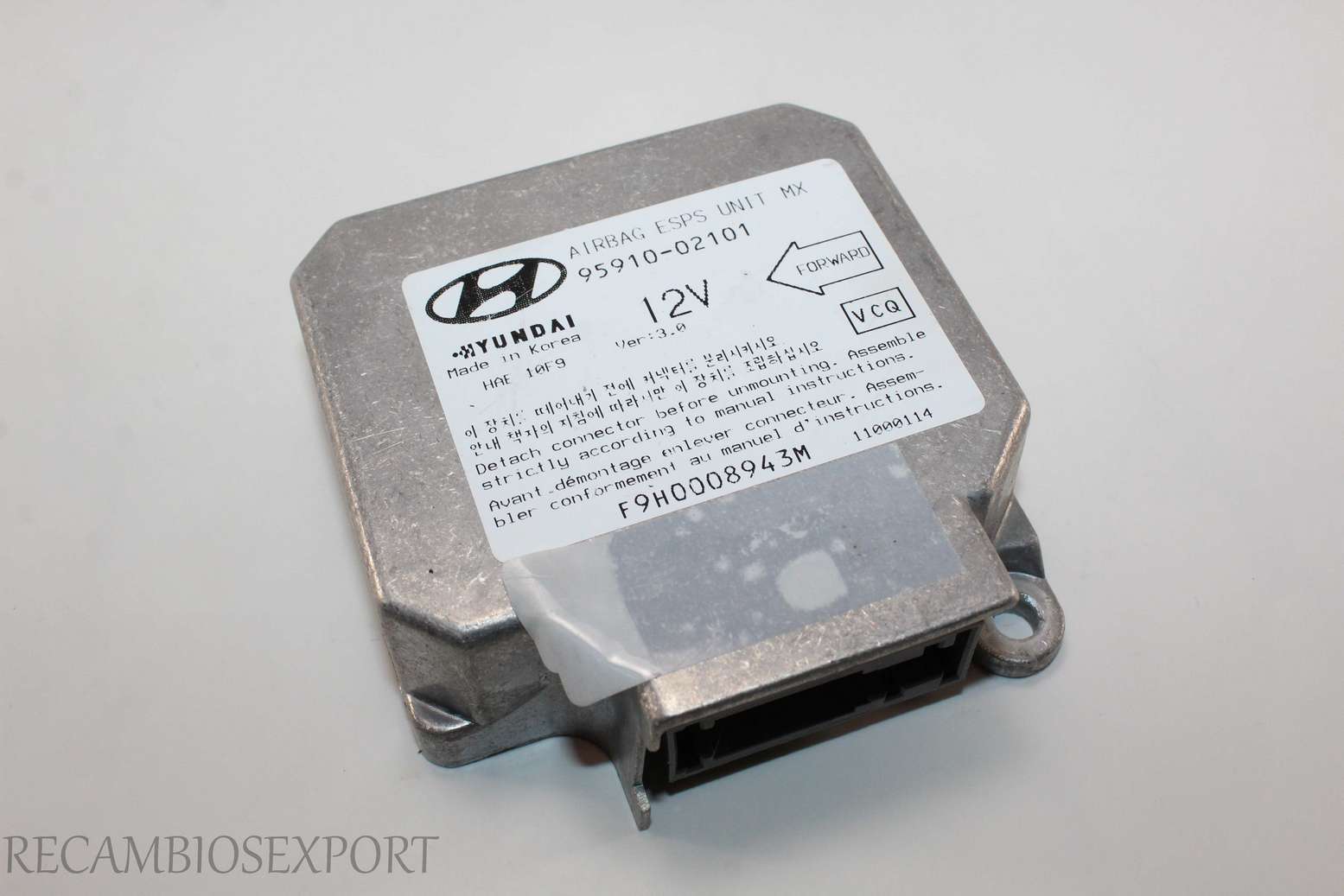 Centralita de airbag Hyundai Amica Prime Atos 9591002101 95910-02101 - foto 1