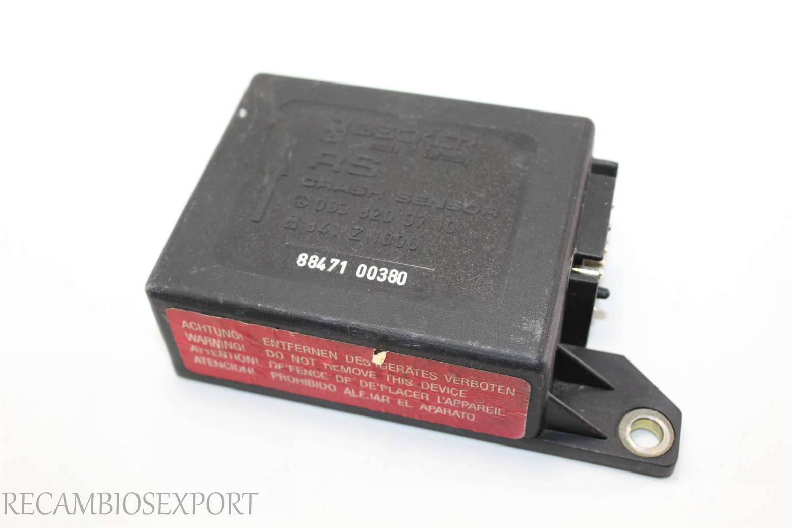 Centralita de airbag Mercedes W124 0038200710 003 820 07 10 841Z1000 841 Z 1000 8847100380 88471 00380 - foto 1