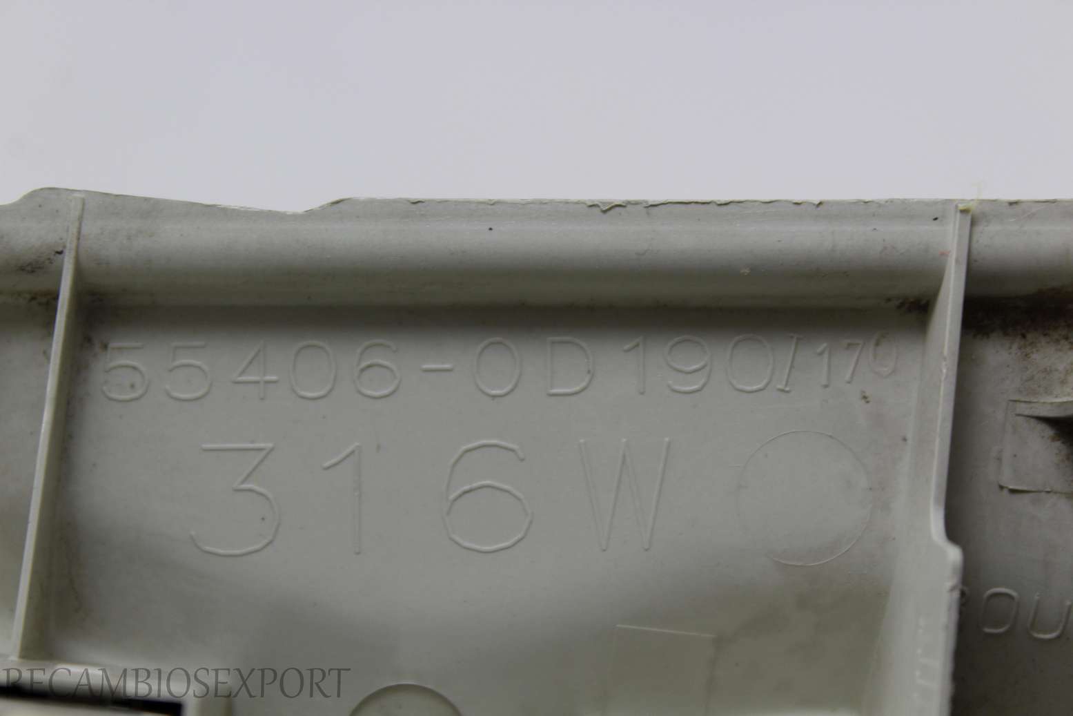 Panel de clima Toyota Yaris 554060D190 55406-0D 190 758857 758734 - foto 3