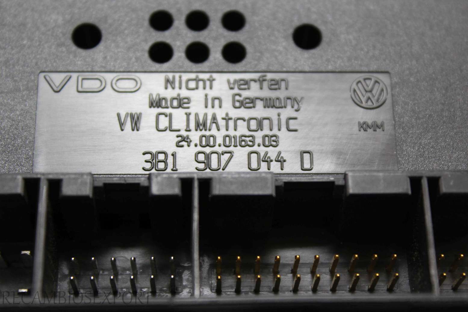 Panel de clima VW Passat 381907044D 381 907 044 D - foto 4