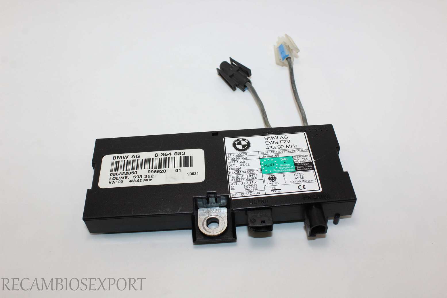 Amplificador de antena E39 8364083 8 364 083 086328050 - foto 1