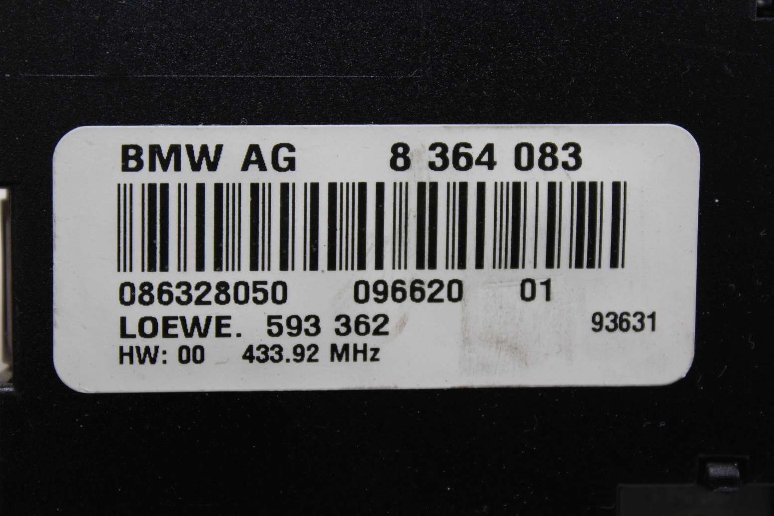Amplificador de antena E39 8364083 8 364 083 086328050 - foto 2