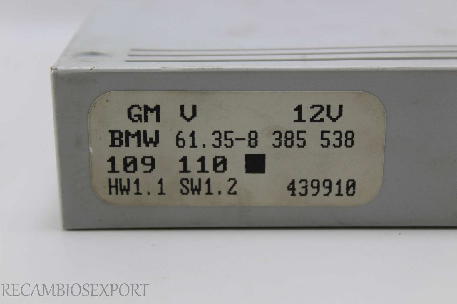Dispositivo de control BMW E46 61358385538 61.35-8 385 538 - foto 2