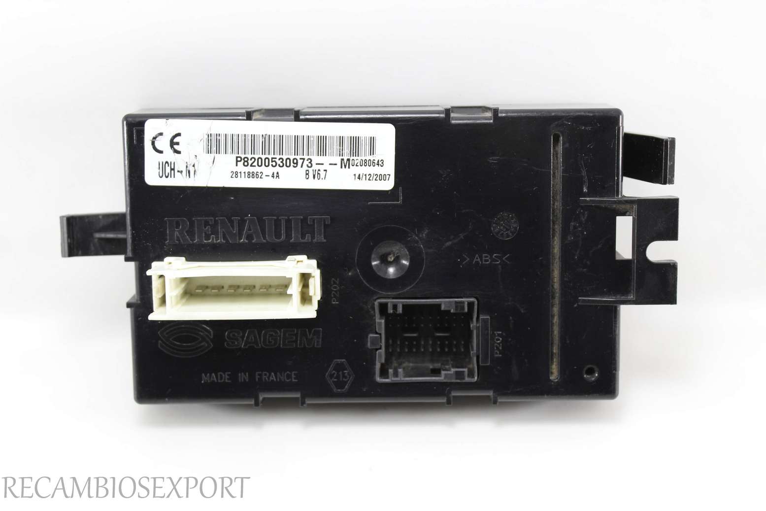Modulo de control de cierre centralizado Renault Trafic Opel Vivaro P8200530973M P8200530973-M 281188624A 28118862-4A 02080643 - foto 1