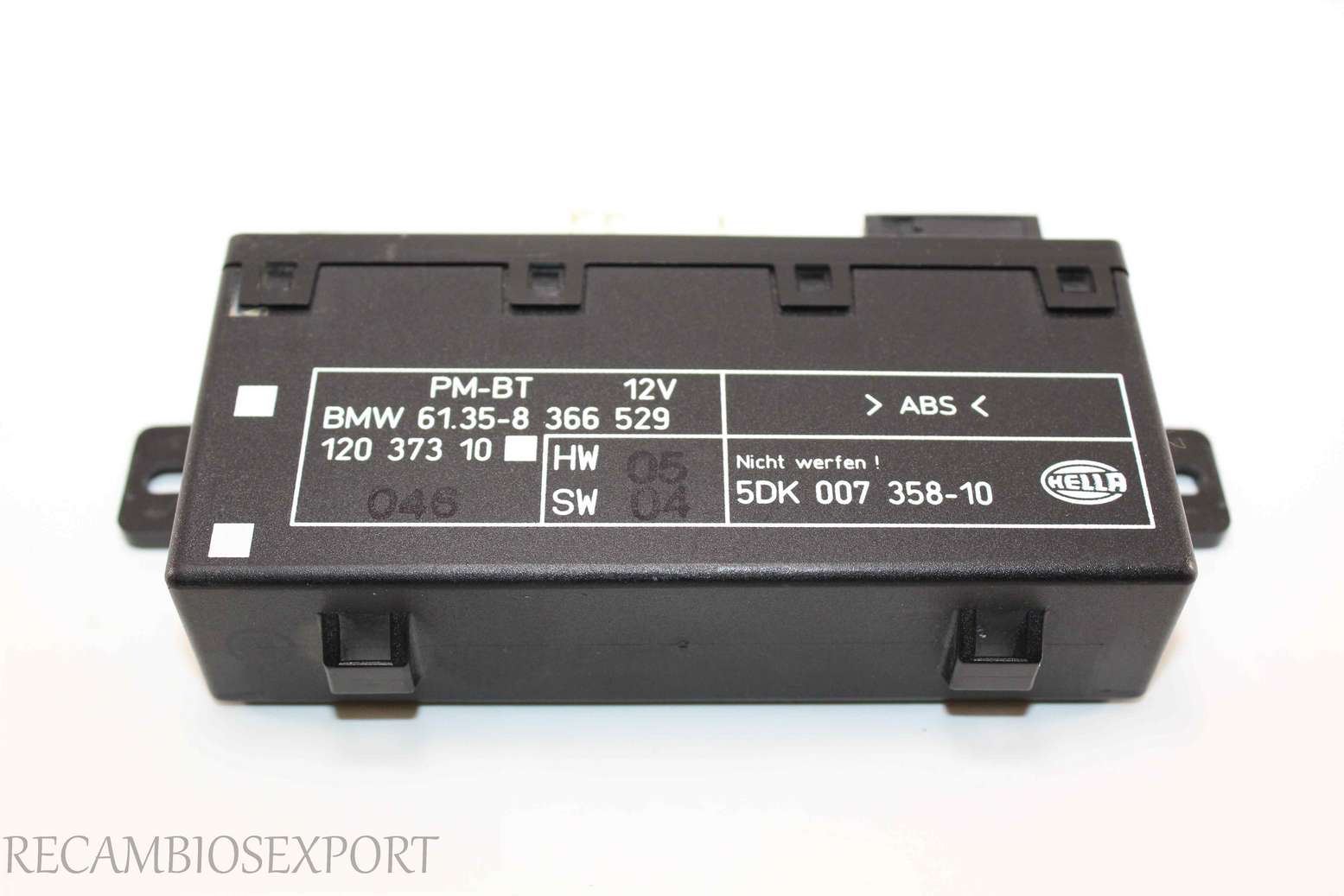 Modulo de control de puerta BMW E39 E38 61358366529 61.35-8 366 529 12037310 120 373 10 Hella 5DK00735810 5DK 007 358-10 - foto 1