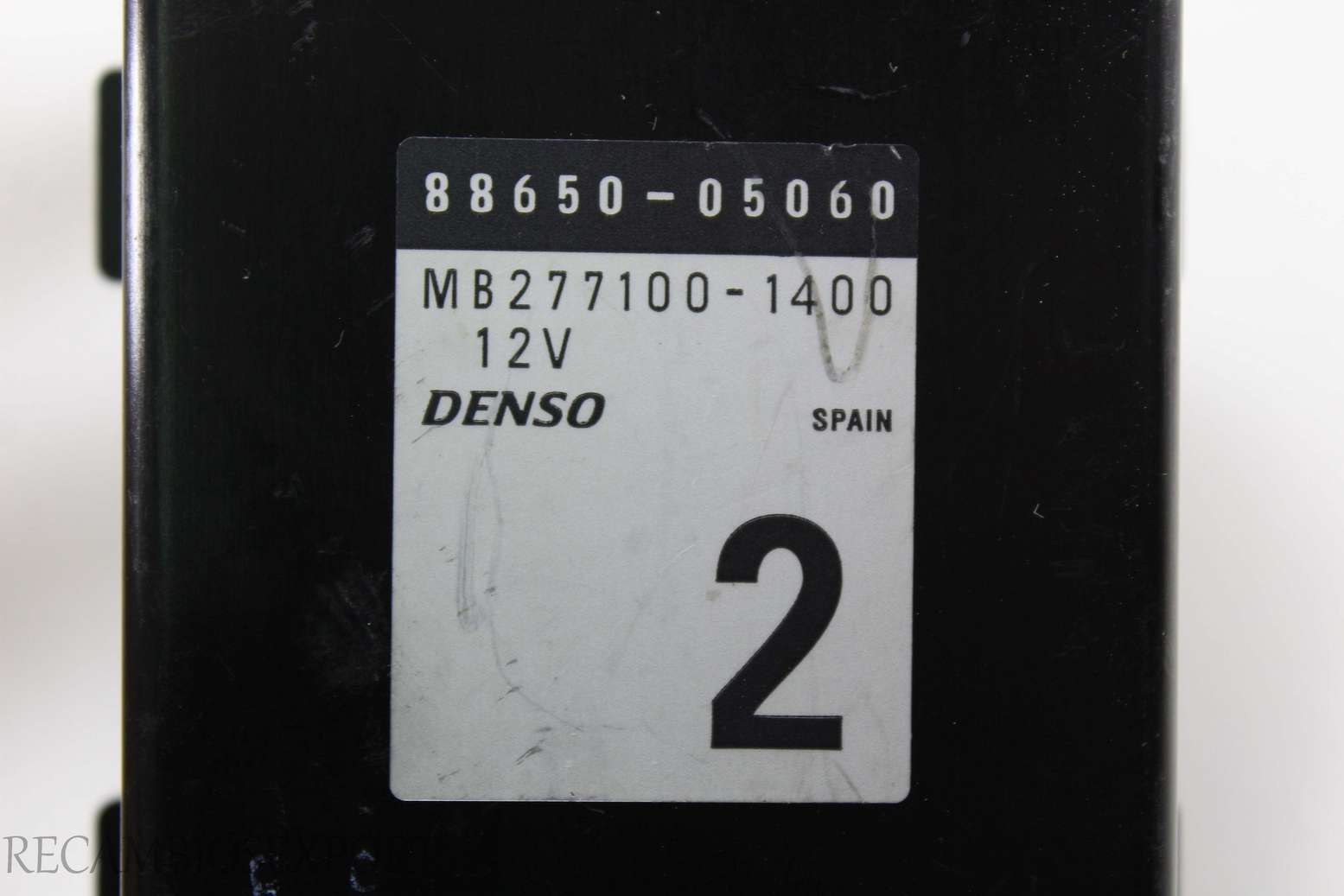 Centralita de control de clima Toyota Avensis 8865005060 88650-05060 Denso MB2771001400 MB277100-1400 - foto 2