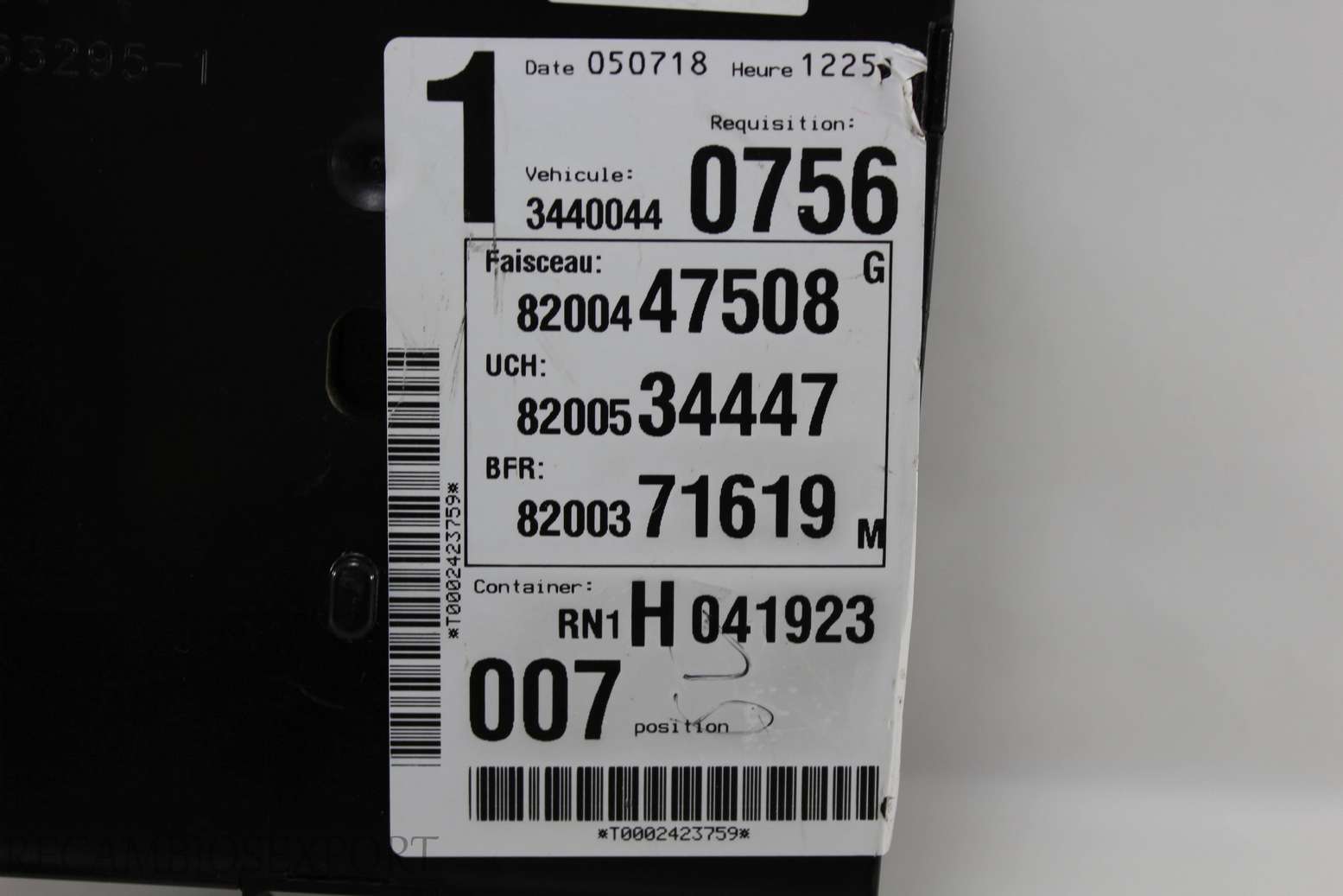 Caja de fusibles Renault Laguna 8200447508 8200534447 8200371619 - foto 2