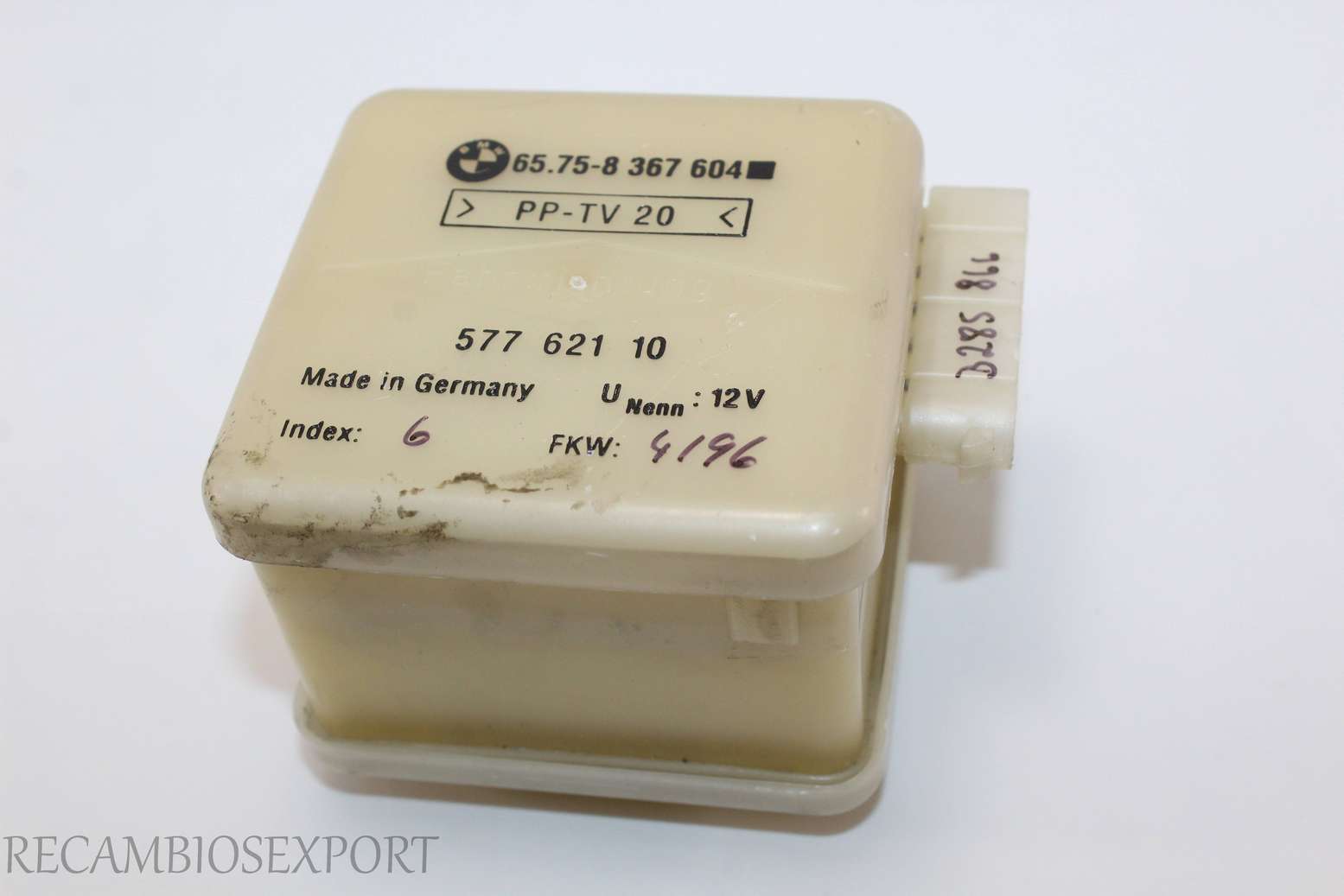 Sistema de alarma BMW E39 65758367604 65.75-8 367 604 57762110 577 621 10 - foto 1