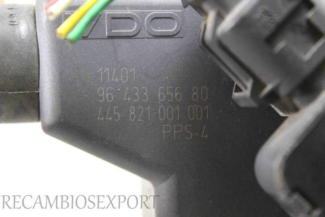 Potenciometro pedal Citroen Xsara 9643365680 96 433 656 80 445821001001 445821001001 445 821 001 001 - foto 2