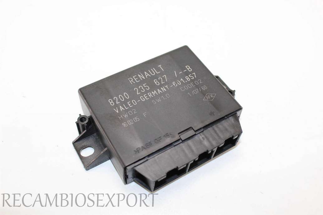 Dispositivo de control Renault Clio Laguna Espace Scenic 8200235627B 8200235627 8200 235 627--B Valeo - foto 1
