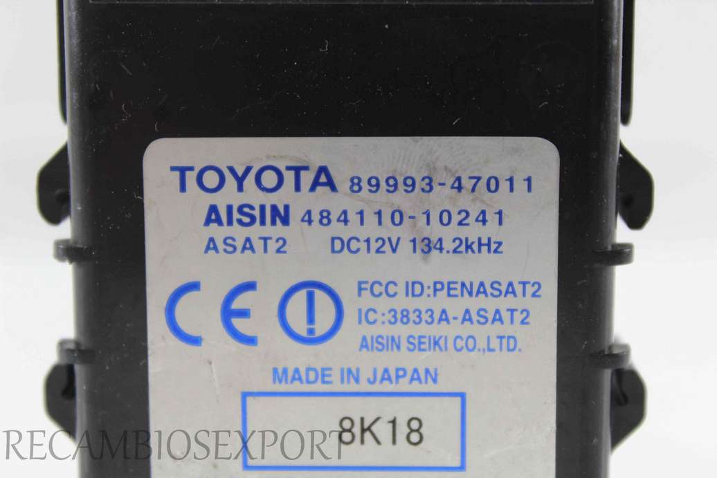 Módulo de control Toyota Prius 8999347011 89993-47011 48411010241 484110-10241 - foto 2