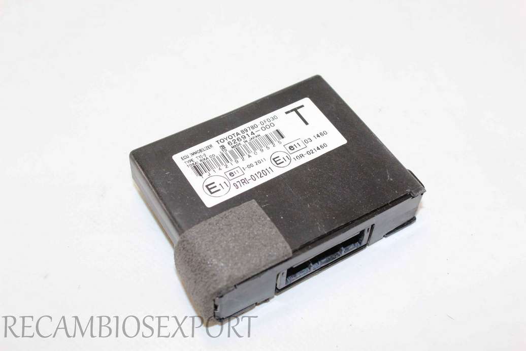 Modulo inmovilizador Toyota Corolla Verso 897800F030 89780-0F030 626914000 626914-000 - foto 1