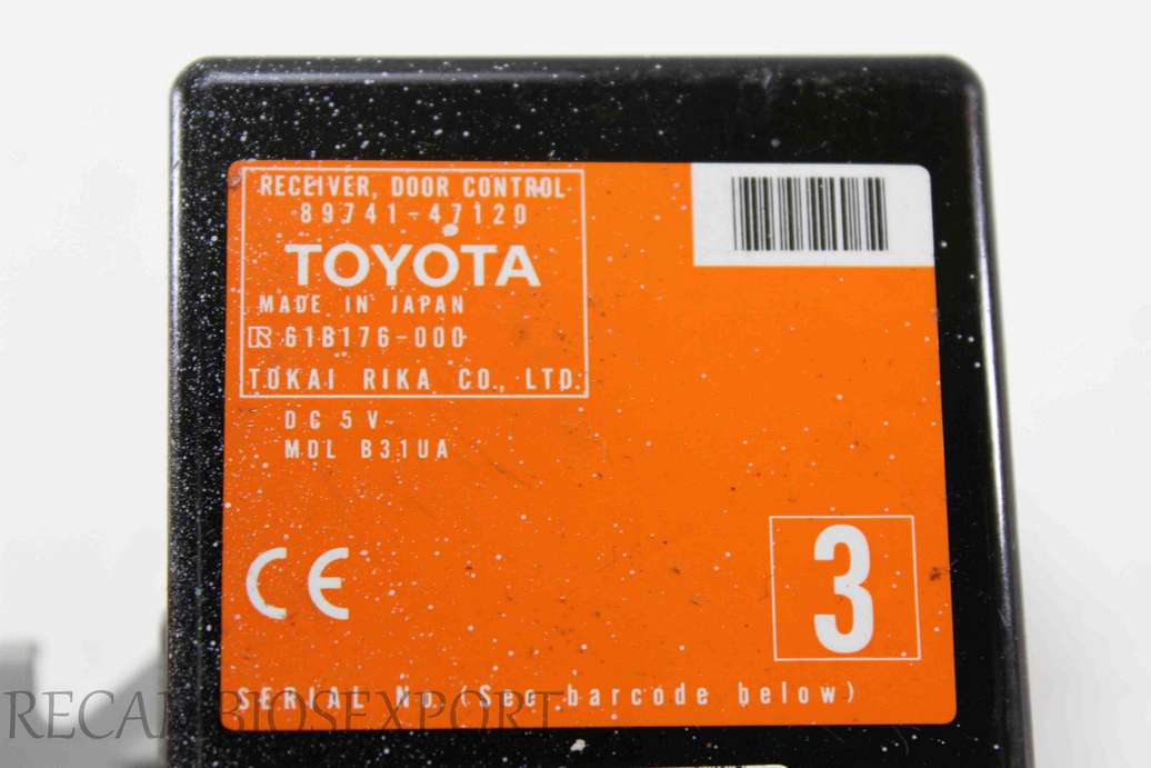 Dispositivo de control Toyota Cuerpo Prius 8974147120 89741-47120 61B176000 61B176-000 - foto 2