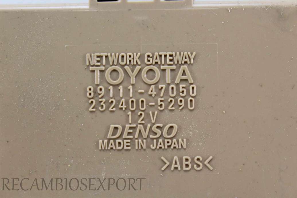Modulo de control Toyota Prius 8911147050 89111-47050 2324005290 232400-5290 Denso - foto 2