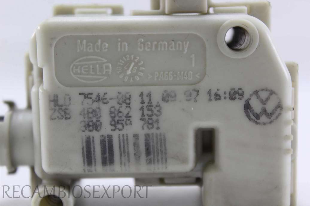 Servomotor tapa del depósito Audi A6 ZSB4B0862153 4B0862153 4B0 862 153 3B0959781 3B0 959 781 Hella 754608 7546-08 - foto 2