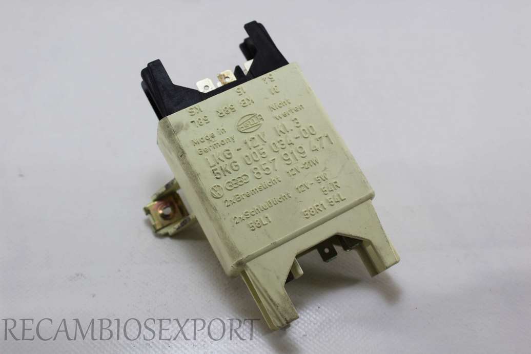 Relé de luz de freno Audi Cabrio Coupe 80 90 B4 857919471 857 919 471 Hella 5KG00503400 5KG 005 034-00 - foto 1