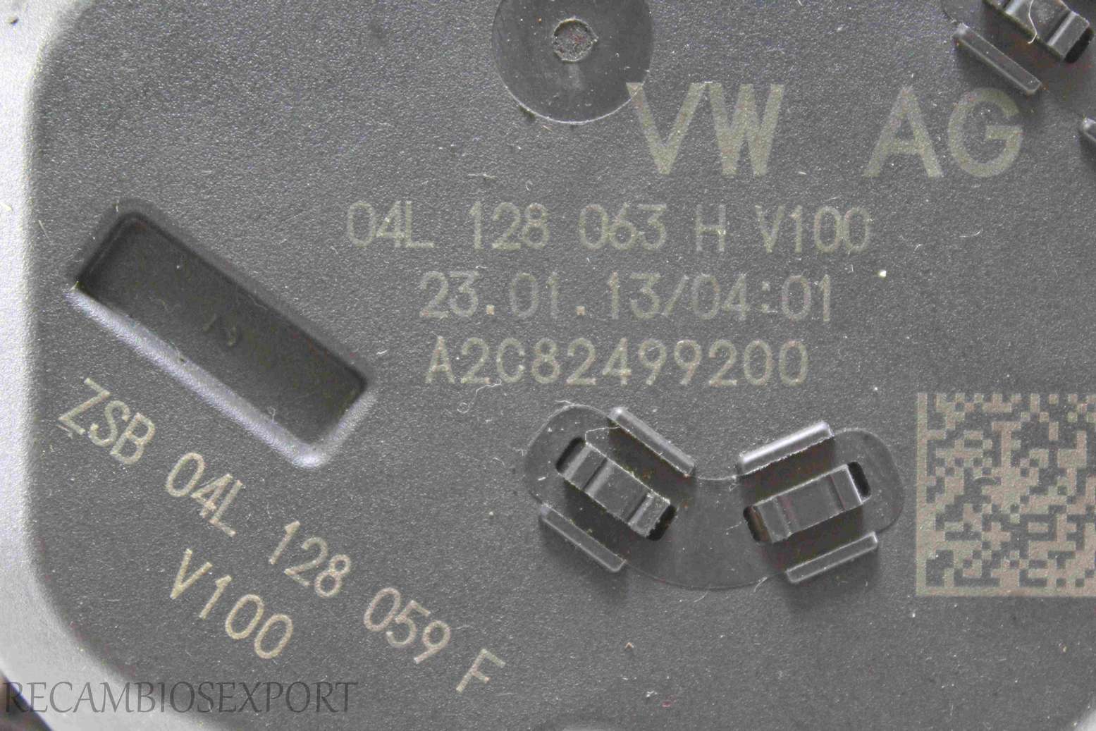 Caja mariposa VW Audi Seat Skoda 04L128063H 04L 128 063 H A2C82499200 ZSB04L128059F 04L128059F ZSB 04L 128 059 F - foto 2