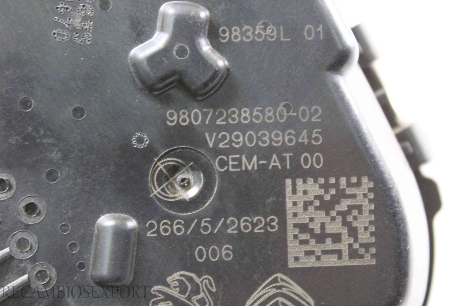 Caja mariposa Ford Peugeot Citroen 980723858002 9807238580-02 V29039645 Valeo 266526236 - foto 4