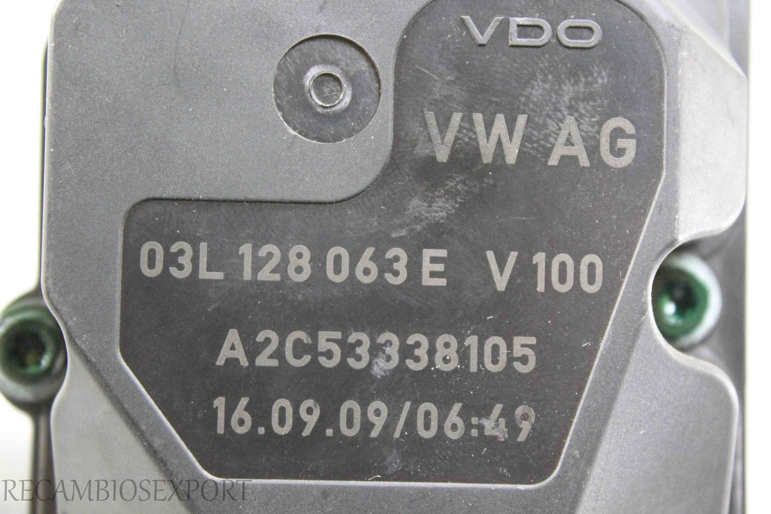 Caja mariposa VW Seat Skoda 03L128063E 03L 128 063 E A2C53338105 - foto 2